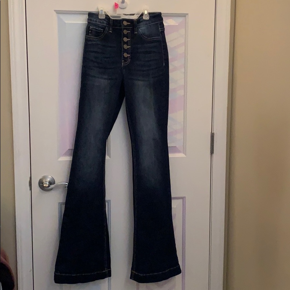 KanCan Dark Wash Bootcut/Flare Jeans